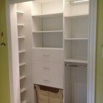 Kids Closet with Drawers and Basket