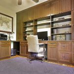 Custom Home Office Desk and Storage